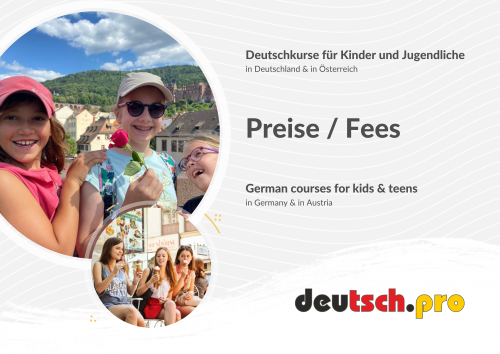 Prezzi-Corsi di tedesco-Bambini